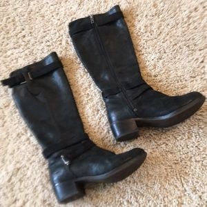 UGG Black Moto Boots